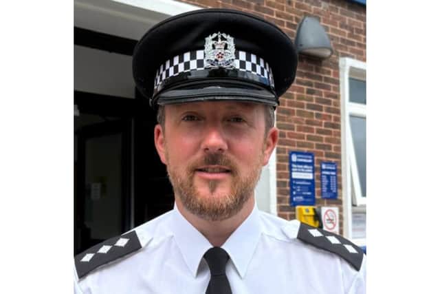 Chief Inspector Sam Warne of Hampshire & Isle of Wight Constabulary.