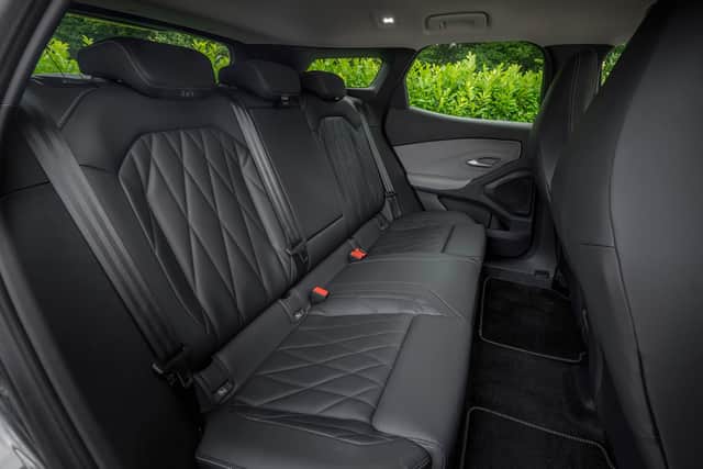 Space inside is excellent, and the boot is huge