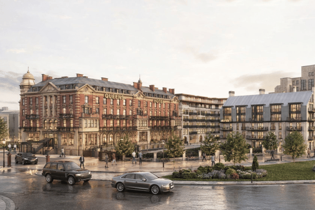 Plans for housing next to the Queens Hotel