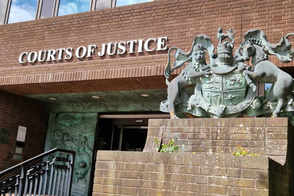 Portsmouth Crown Court in Winston Churchill Avenue.