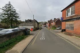 The crash took place in Blendworth near the A3.