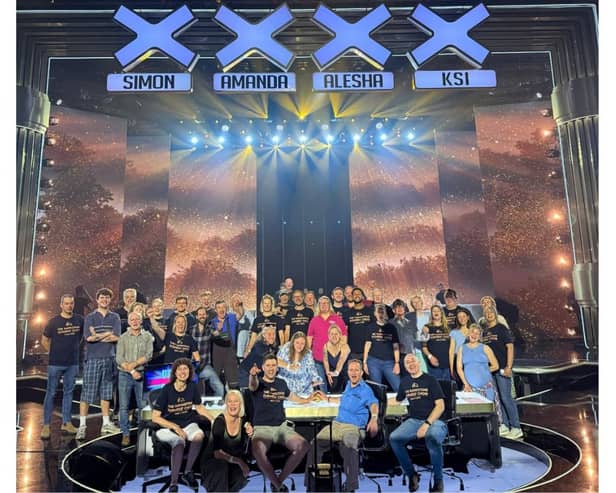 A farmer from Hampshire is rolling into the Britain's Got Talent final with the Hawkstone Farmers' Choir after delivering a mesmerising semi-final performance of Pompeii by Bastille.
