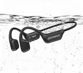 The waterproof bone conduction headphones are designed for swimming, running and outdoor workouts.