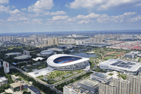 The plan highlights five distinct features and centers on the comprehensive elevation of the city's eight qualities.