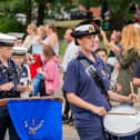 The Portchester Volunteer Marching Band has formed from the ashes of TS Tenacity after it was shut down. Pictured: TS Tenacity marching band leading a street parade in Paulsgrove.