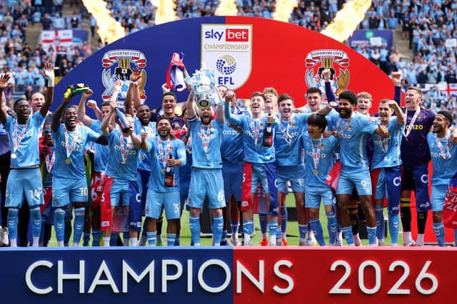 Coventry City are the benchmark for Pompey.