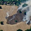 Andy Amor has captured pictures of the extent of the Southleigh Road fire in Havant which happened shortly after 2pm on Wednesday, May 27. More than 40 firefighters attended the scene. 