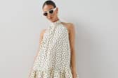 This polka dot mini dress from Very is set for summer occasion season - now 25% off (aff)