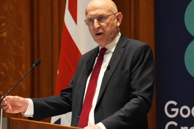 Defence Secretary John Healey