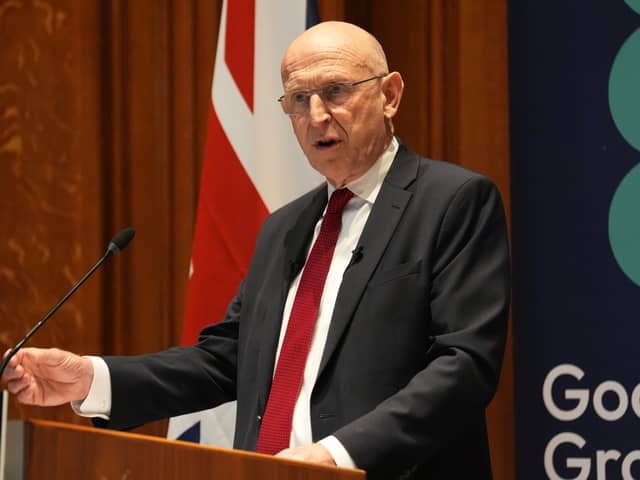 Defence Secretary John Healey