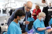 Minister for Care Stephen Kinnock visited the University of Portsmouth's Dental Academy in Hampshire Terrace, Portsmouth, on Tuesday, June 2, 2026, related to dentistry provision in the region.