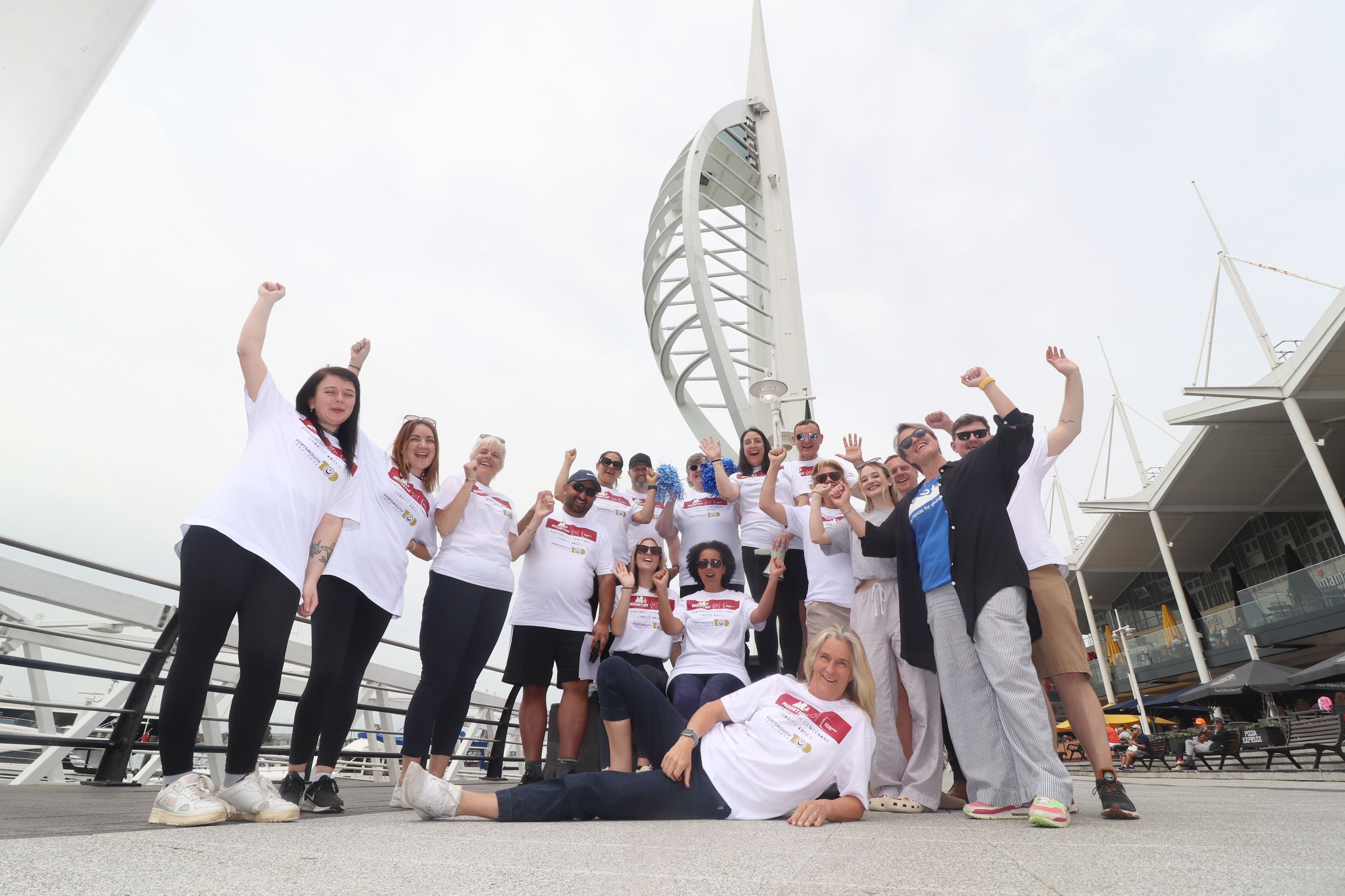 'The closer I got to the edge, the taller it seemed': I abseiled the Spinnaker Tower for Portsmouth100