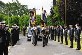 Jack Meacham, of Portsmouth, died at the age of 106 and served in the Royal Navy between 1938 and 1952. His funeral took place on Thursday, June 4, 2026 at Portchester Crematorium, with serving sailors and veterans attending to honour him.