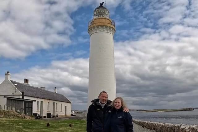 Pictured: Alan and Vicky Mackinnon