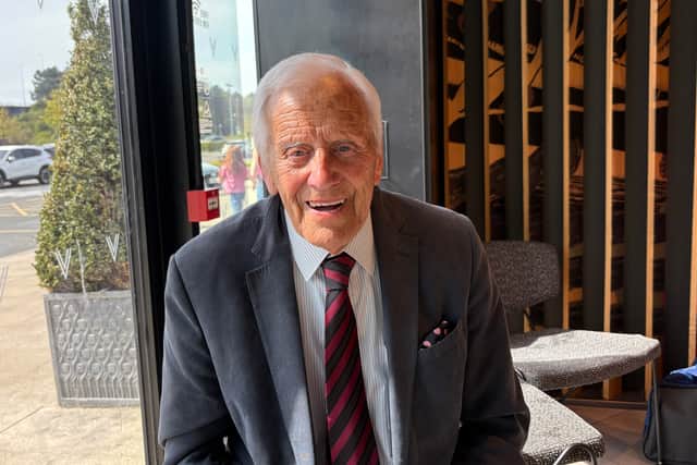 Peter Higham is Pompey's oldest-living player at the age of 95 - and won the First Division title with the Blues