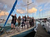 A group of 'green' sailors are nervously preparing to sail around the Isle of Wight for the first time to raise money for Safe Harbour community meals in Portsmouth. 

Team vicar at All Saints Church, Alex Coakley-Youngs, has been sailing since he was 13 and will be leading the group which will be formed of seven church staff, volunteers and members. 

Pictured: Alex Coakley-Youngs 