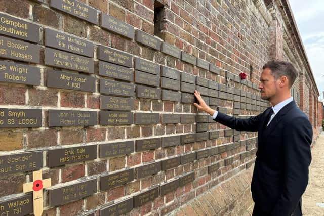 Stephen Morgan remembers those who lost their lives after the D-Day Landings