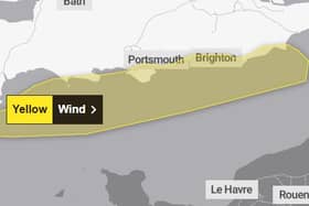 Yellow weather warning June 6