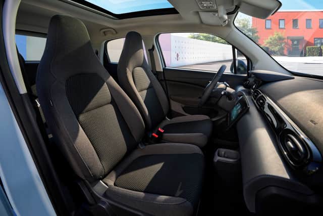 Cabin space is great for such a small car