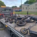 Illegal e-scooters and bikes seized by police