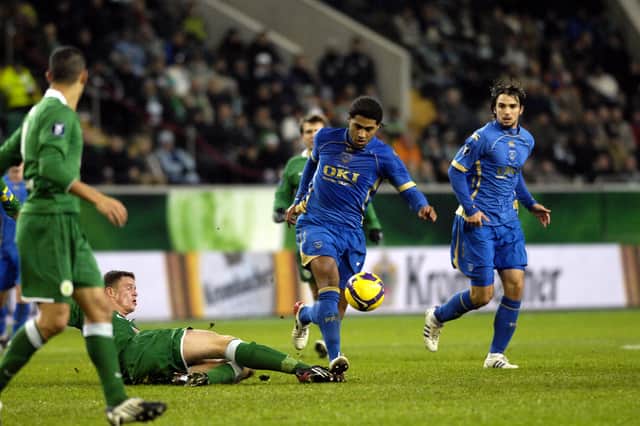Pompey's last trip to Germany was against Wolfsburg in December 2008. Picture: Will Caddy