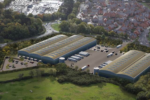 The proposed development of land next to the Windhover Roundabout in Bursledon