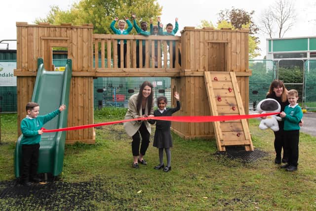 Hart Plain Infant School new play equipment