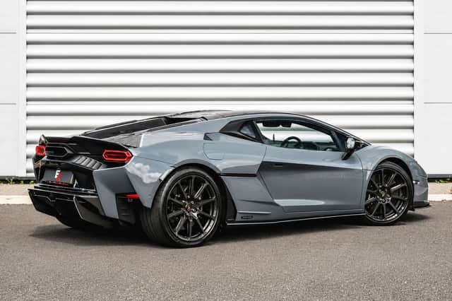 The Temerario is capable of hitting 214mph