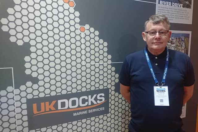 UK Docks operations director Stephen Lee.