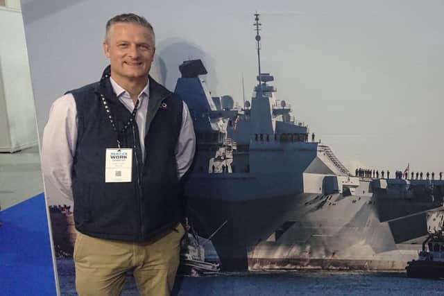 Andy Linegar, business development director for defence at Serco