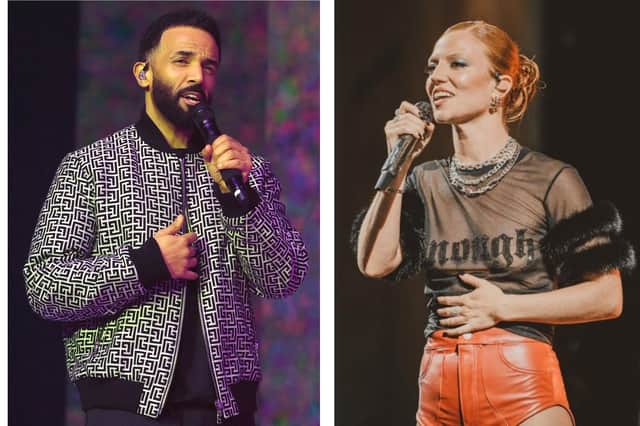 Craig David (Sunday) and Jess Glynne (Saturday) will headline the SailGP Apres-Sail event in Portsmouth on July 25 and 26