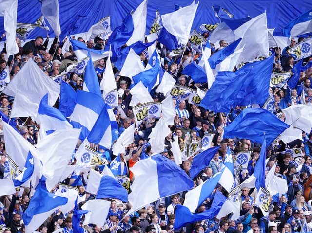 SV Darmstadt 98 fans. Getty.