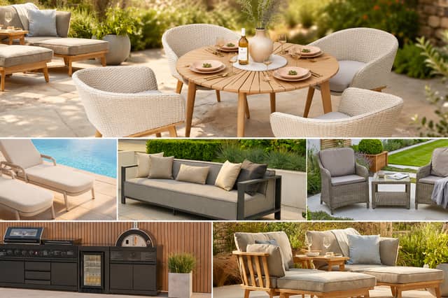 From outdoor kitchens and designer dining sets to luxury loungers and daybeds, premium outdoor furniture is helping transform British gardens into stylish outdoor living spaces.