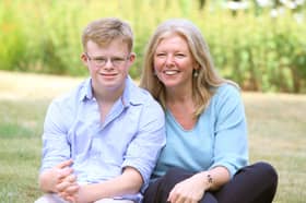 Rachael Ross with her son Max.