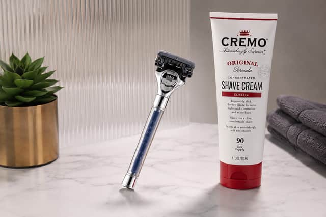 Pair the razor with another of Cremo's shaving products and you could qualify for free delivery