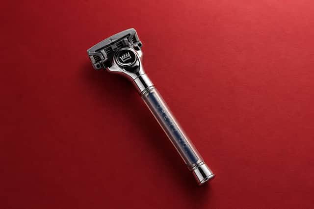 The weighted Barber Grade Razor has become one of Cremo's most talked-about grooming products