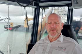 Stuart Laidler, Operations Manager for Serco Maritime Services at HMNB Portsmouth, has been made an MBE for his services to the Royal Navy.