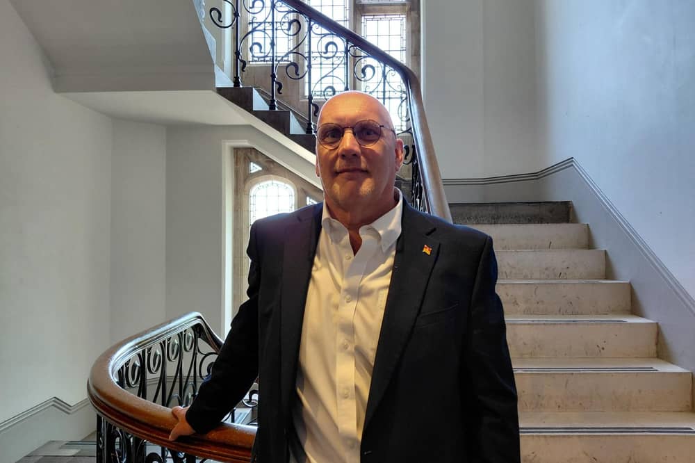 Cllr Nick Adams-King, leader of Hampshire County Council