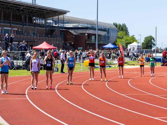 Hampshire Schools' Athletics Championships, which took place at the Mountbatten Centre in Hilsea on June 13. 