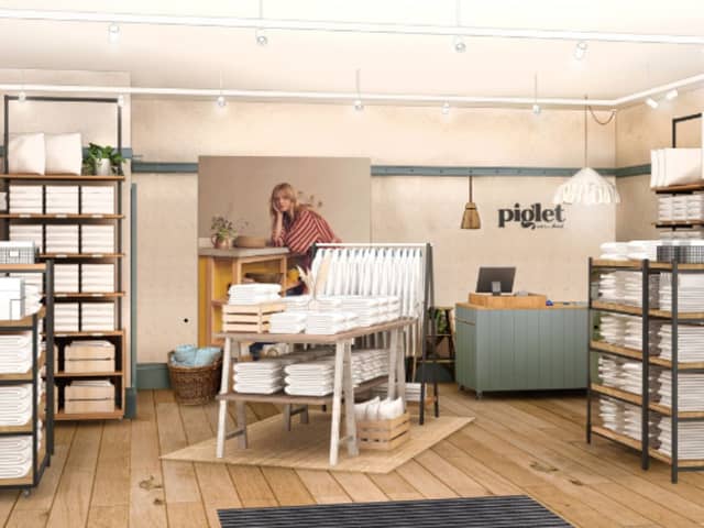 Piglet in Bed will open its first outlet store at Gunwharf Quays on July 11.