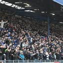 Portsmouth fans at Fratton Park.