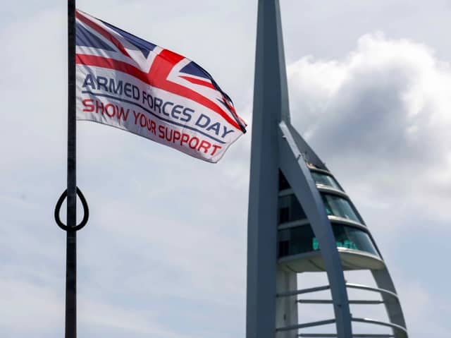 Gosport will honour Armed Forces Week with a flag-raising ceremony.