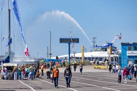 Record crowds attended Portsmouth International Port's Open Day.