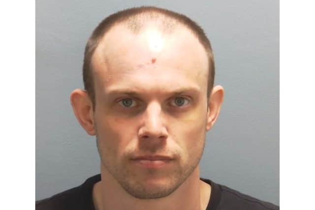 A man has been jailed for one year and three months after he was found guilty of sexually assaulting a woman in Portsmouth in July last year.

Pictured: Conor Hodgkins, 35, of no fixed abode in Portsmouth