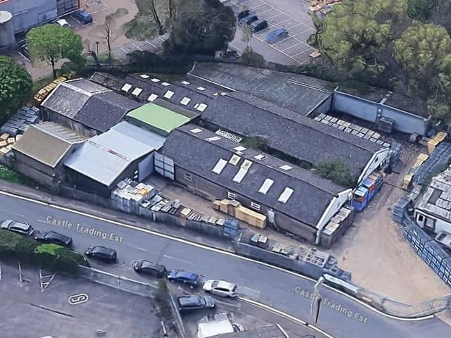 The proposed car park site at Castle Trading Estate in Portchester. Photo: FBC planning portal