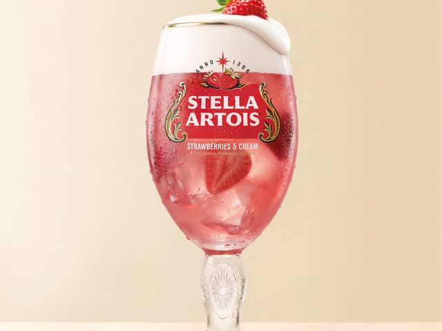 Stella Artois is launching a Wimbledon themed beer (Image made with AI)