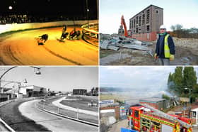 Tipner Greyhound Stadium in Portsmouth over the years 