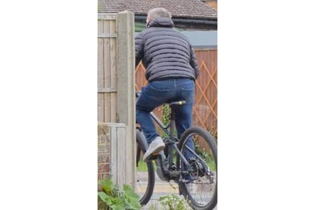 Police want help identifying this man as they investigate a series of house burglaries.