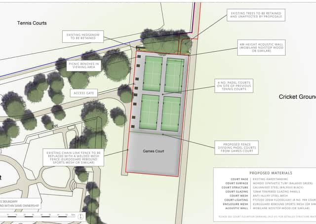 Plans for padel courts in Southsea