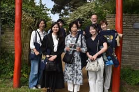 Family of the late Mayor Emori of Maizuru in Southsea